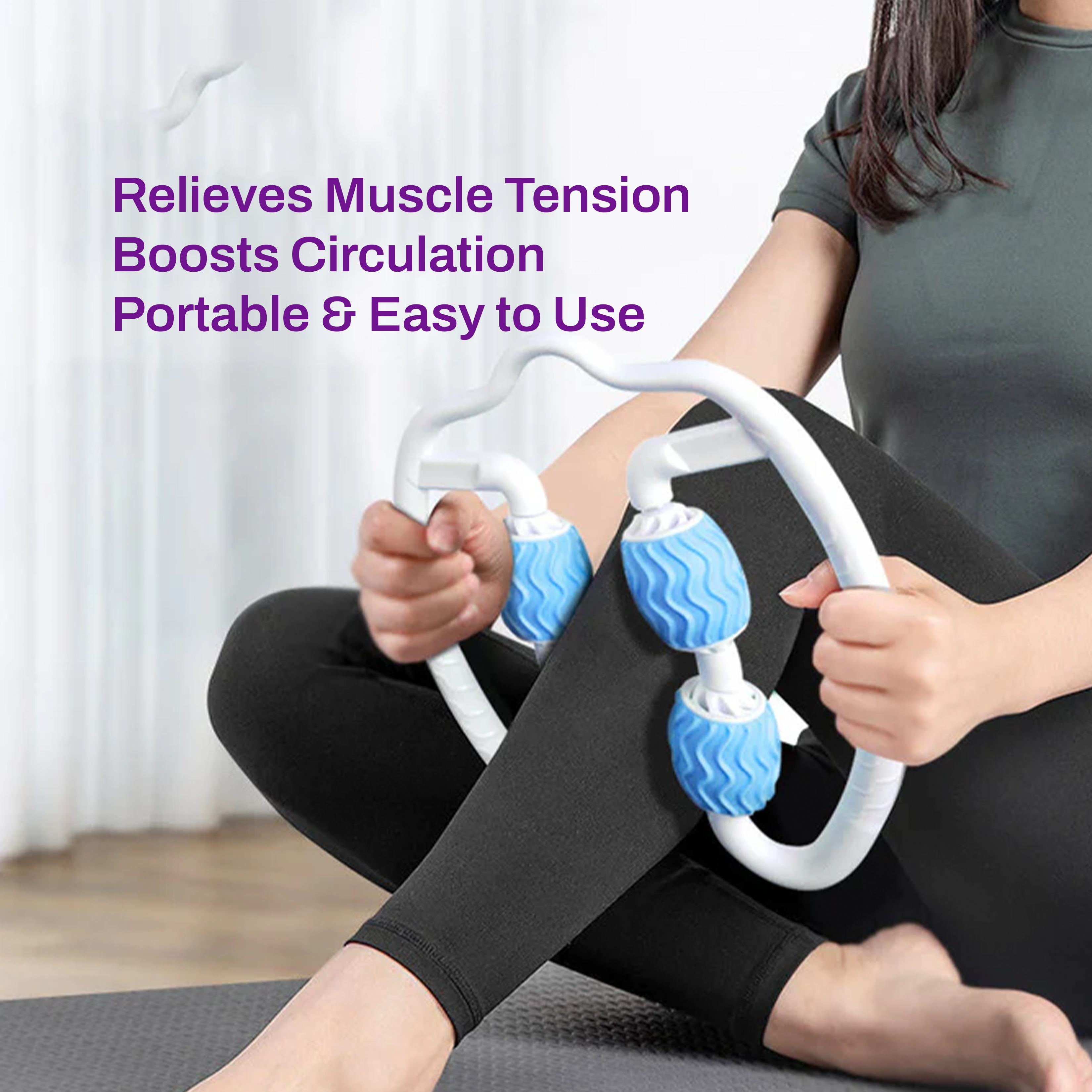 Annular Leg Massage Roller Fitness Equipment